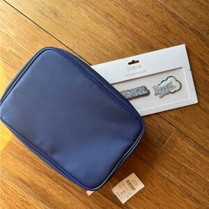 J.Crew Navy Blue Pouch